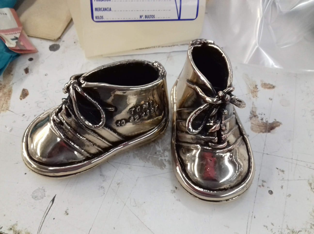 Zapatitos en Plata